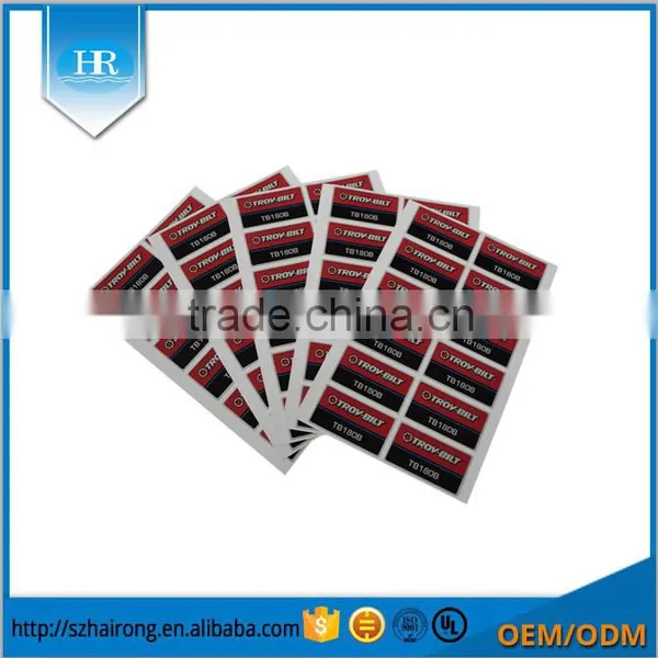 Custom Glassine Paper Removable Synthetic Paper Sticker With Foil Stamping photo-6