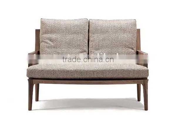 Wood Frame Linen Sofa Modern Living Room Furniture Guangdong Sectional Sofa Design