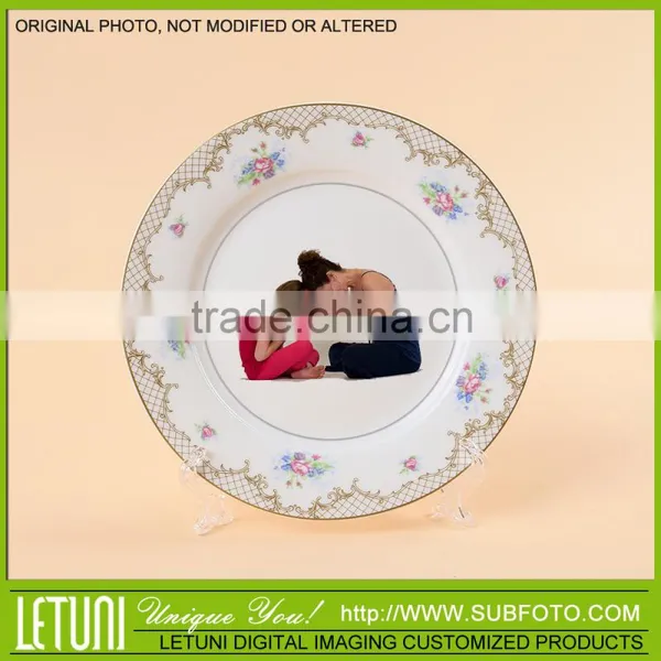 Ceramic Decoration Ceramic Plate for Sublimation