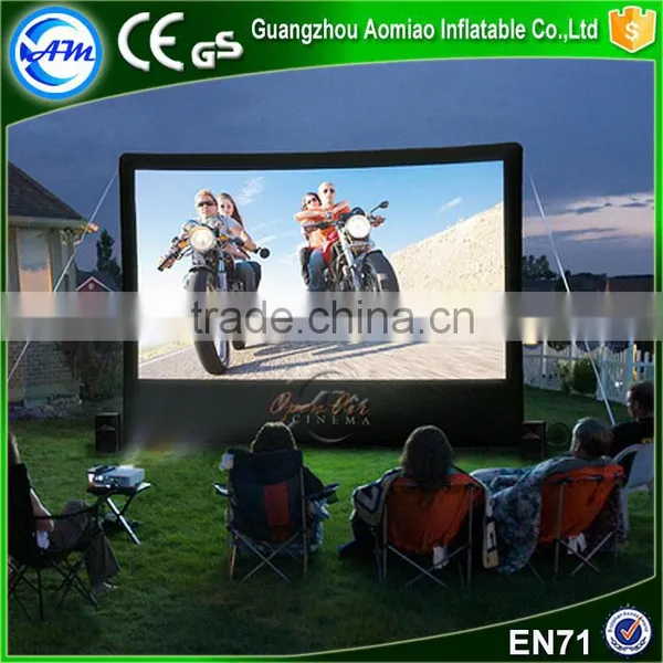 Customize Black Latable Movie Screen for Sale Outdoor Advertising Screen for Event photo-2