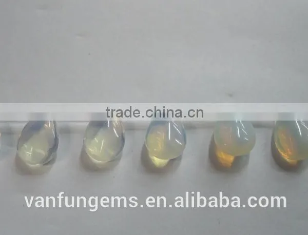 18x22mm Polished Opalite Tear Drop Shape Cabochon Loose Gem Stone photo-2