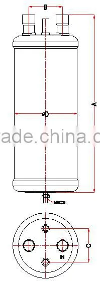 BLR/AW&BLR/AF SEALED AND FLANGED OIL SEPARATOR FOR REFRIGERATION photo-3