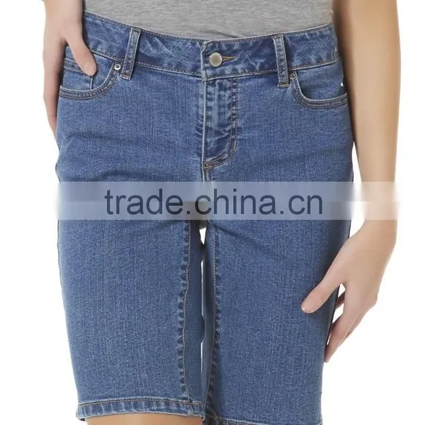 Jeans Style Women Bermuda Shorts