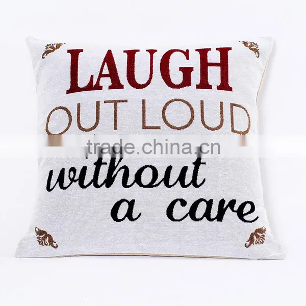Wenyu Jacquard Fabric Sofa Designs Pillow Case photo-2