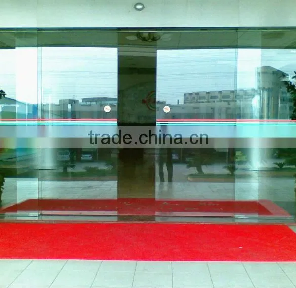 Commercial Automatic Aluminium Glass Sliding Door