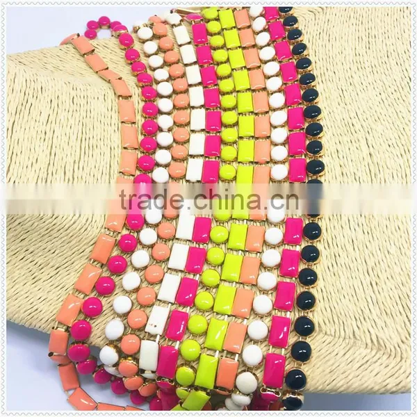 2016 Fashion Decorative Colorful High Quality Metal Chain For Clothes.