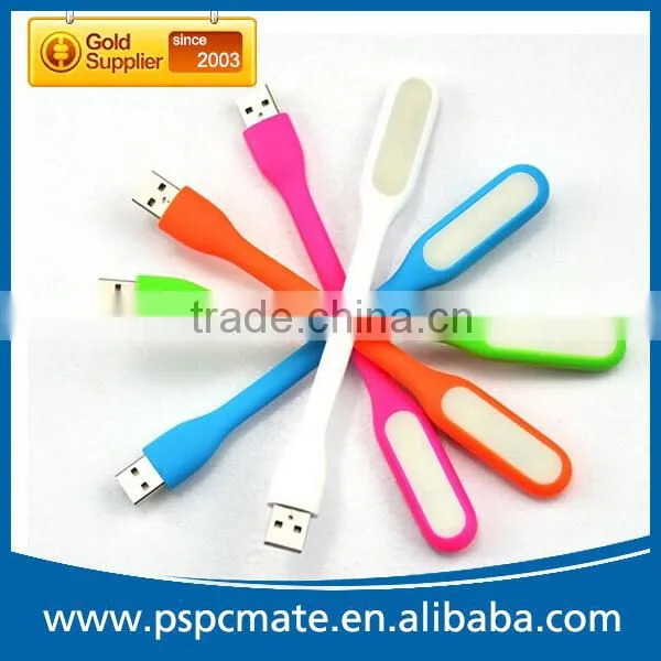Giveaway Gift Flexible PVC USB Book Reader Mini LED light