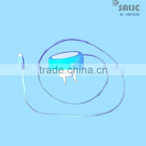 2015 Stylish Circle Wall Charger With 1m Data Cable for Iphone photo-4