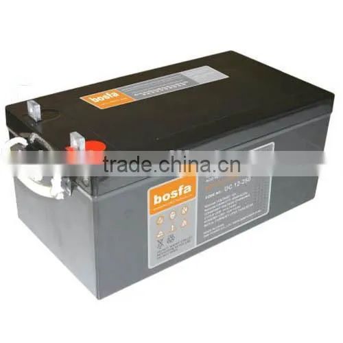 Solar Light Battery 12v250ah Solar Battery for Solar Home