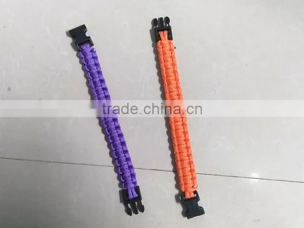 Custom Polyseter Woven Bracelet With Ouch photo-5