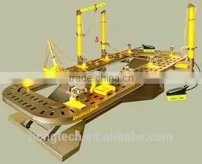 Top Quality 10 Ton Capacity 2 Pulling Towers Collision Repair Car Bench/car Straightening Bench photo-5