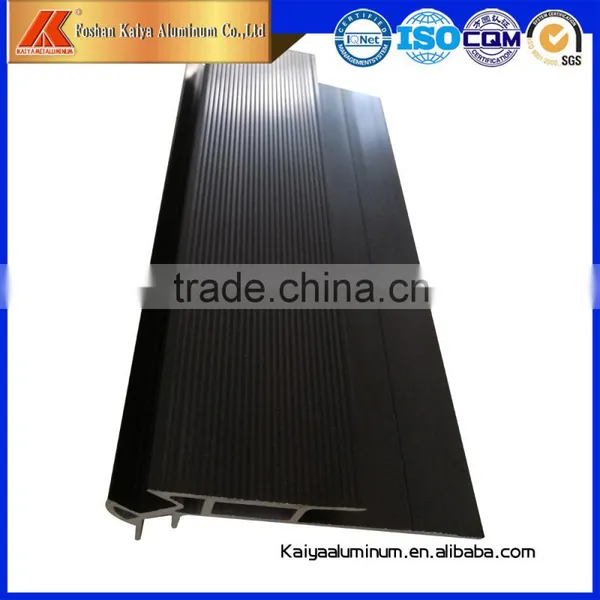 Matting Anodizing Black Steps Lighting Decoration Aluminum LED Bar Profile photo-2