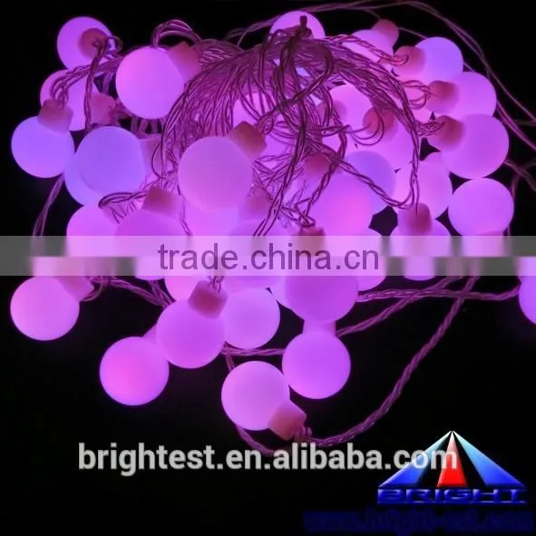 Round Ball LED String Light in PVC IP68 Waterproof photo-5