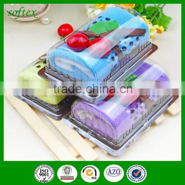 Small Swiss Roll Cake Towel Wedding Gift Towel Cake Souvenir photo-2