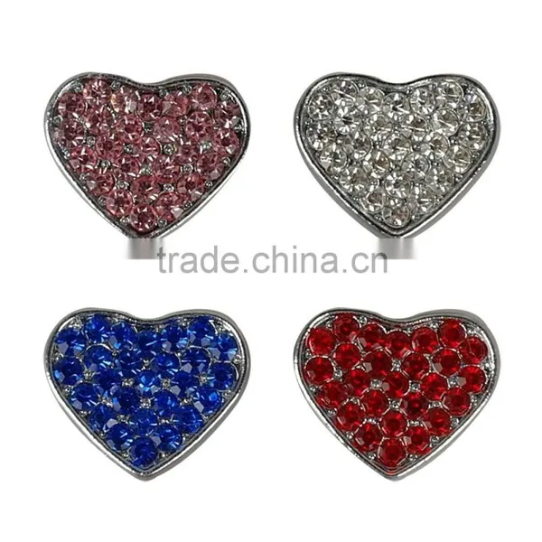 Rhinestone Bling 10mm Alloy Charm Slide Charms photo-5
