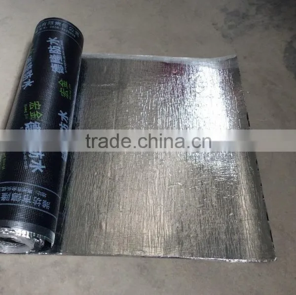 Aluminium Surface Good Quality Bitumen Waterproofing Membrane photo-2