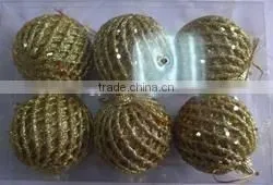 Christmas Foam Ornament Balls photo-3