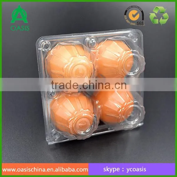 New Cheap Price Disposable Plastic 4holes Egg Trays photo-3
