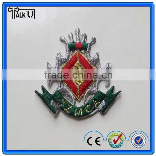 Wholesale Letter Embroidery Company Logo Patch, Beautiful Hand Sew on Embroidery Logo Patch photo-5