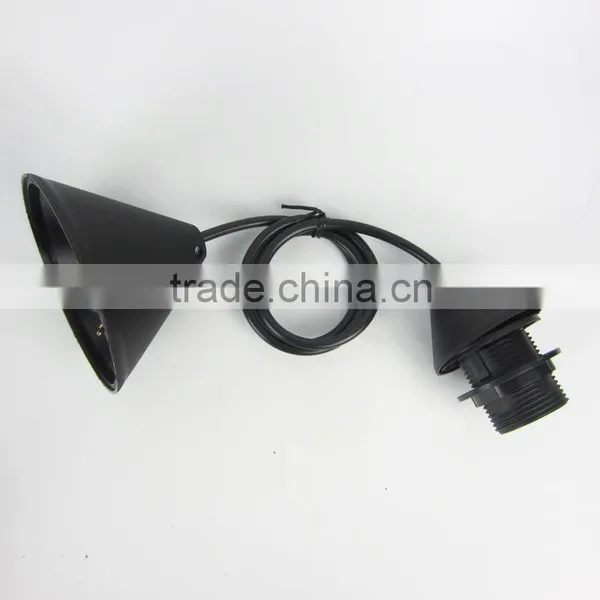 E27 Black Hanging Light Parts photo-2