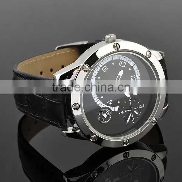 Best Selling Products In America 2016 Black Leather Famous Brand Watches photo-3