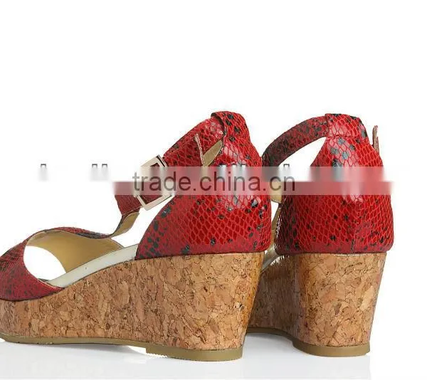 Platform Shoes High Heel Wedges Sandals Women Shoes photo-2