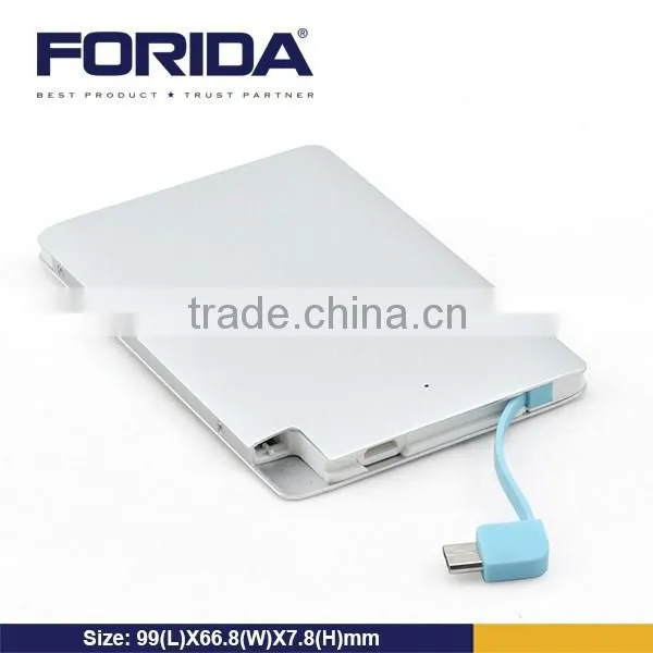 Forida Aluminium Ultrathin Credit Card Power Bank photo-6