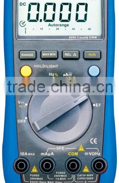 MU61A 3 3/4 digital multimeter/4000 counts digital multimeter/ multi meter/digital multimeter with frequency