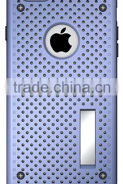High Quality Hybrid Armor Case Heavy Duty Case For Iphone 6 With Heat Radiation Function photo-5