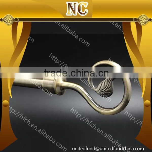 Hot Selling Modern Home Decorative Iron Curtain Pole Finials