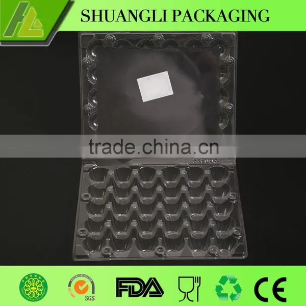 30 Holes Egg Tray for Packing and Transportation Plastic Quail Egg Tray photo-3