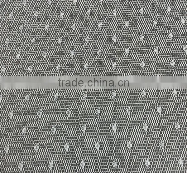 Dot Polyester or Nylon Mesh Fabric in Rolls photo-3