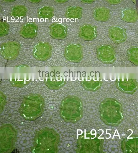 African Fashion New Cupion Sequin Lace Fabric Dubai Lace Wholesale