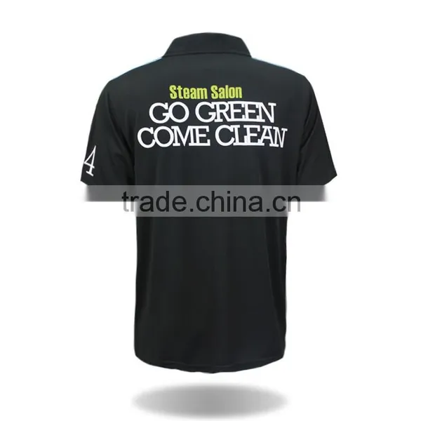 2015 New Coming Pattern Design Sublimated 100% Polyester Sports Polo T-shirt Small Order photo-2