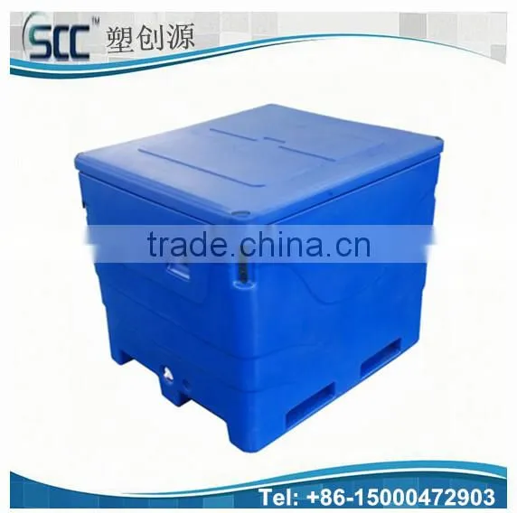 1000L Large Fish Cooler, Fish Holding Tub, Fish Cooler Made of LLDPE+PU Insulation photo-2