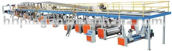 corrugated cardboard production line