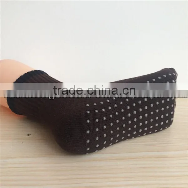 Hot Selling Non Slip Socks Yoga Socks Trampoline Socks Wth Silicone RubberIn Sole photo-5