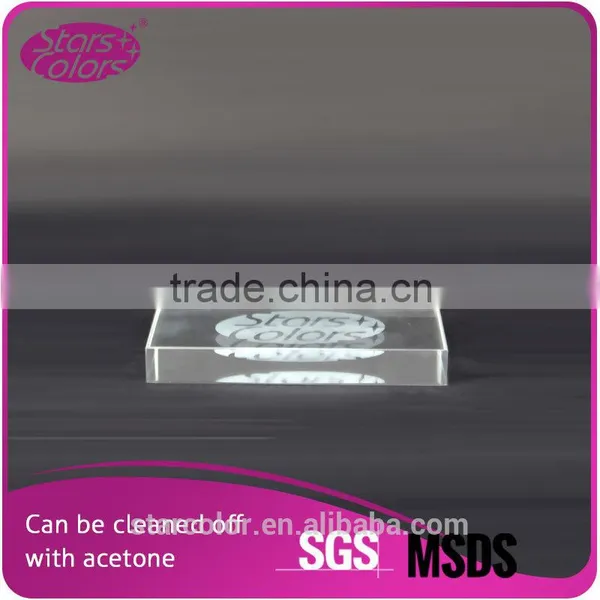 Professional Transparent Crystal Chip For Eyelash Extension Size 10*5*1cm photo-3