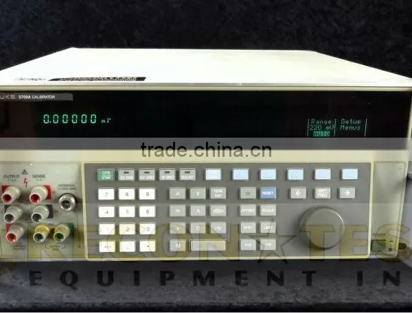 Mouse Over Image to Zoom Have One to Sell? Sell it Yourself Fluke 5700A Multi-Function Calibrator 10 Hz to 30 MHz