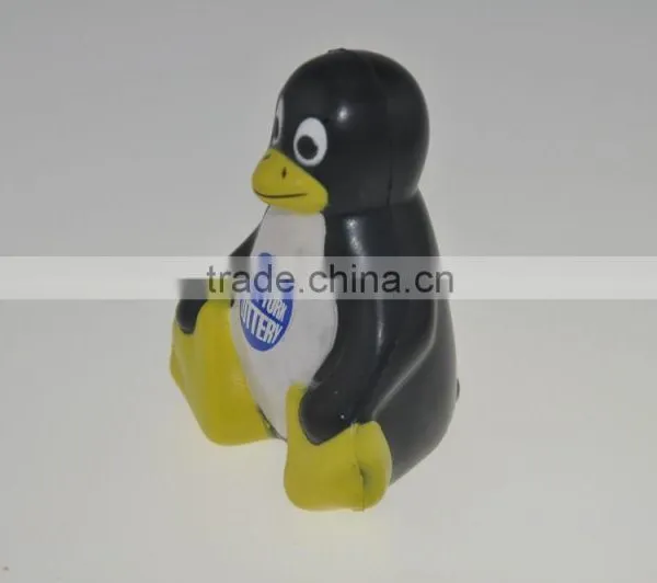 Lovely PU Penguin Stress Ball Toy photo-3
