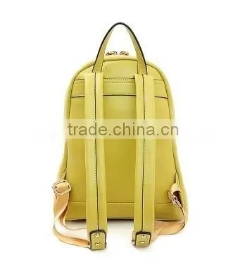 New Design Fashion Cheap Leather Leisure Backpack for College Students photo-3