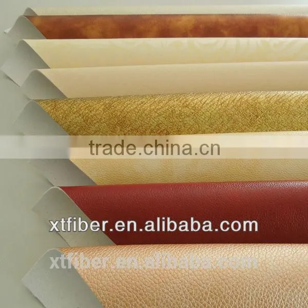 Twotone pu Microfiber Leather for Sofa photo-4