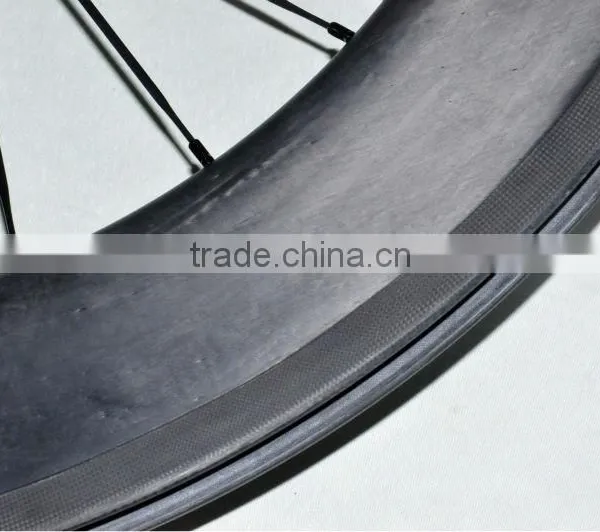 AERO Spokes wheels, Chinese carbon wheels ,11Speed wheels, 27mm wider tyre carbon wheels clincher 86mm