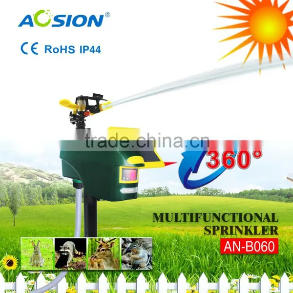 Motion Activated Detection Sprinkler Sprinkler Pipe Animal Deterrent Fox Racoon Mice Birds Repellent Repeller Scarecrow Function