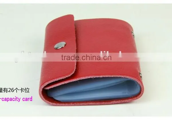 Leather Card Bag for Promotional Gfit Directly From Factory photo-3