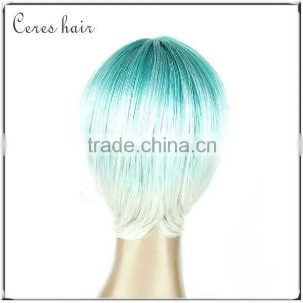 100% Heat Resistant Fiber Women's Cosplay Short Hair Wig For Women photo-2