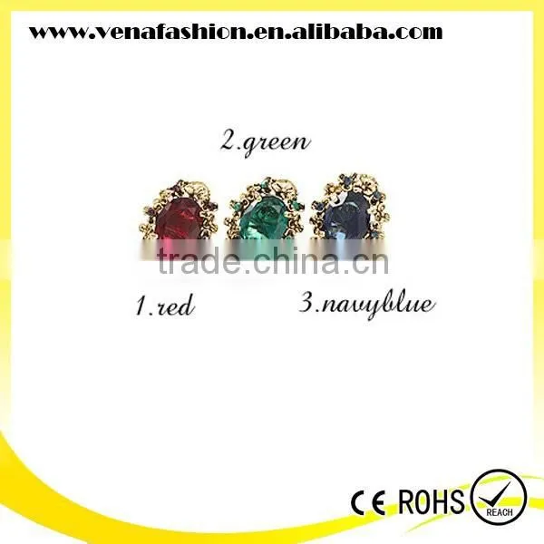 Crystal Design Royal Vintage Newest Diamond Ring photo-3