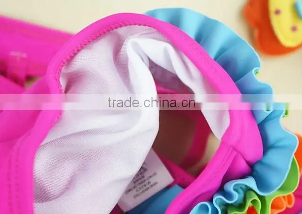 2016 2X Kid Girl Beachwear Bikini Chlidren Bowknot Swimwear Children Sling Bikini Swimsuit photo-6