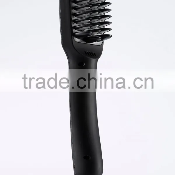 ELECTRIC HAIR STRAIGHTENER BRUSH LCD ION ANTI-SCALD COMB AUTO MASSAGER photo-4