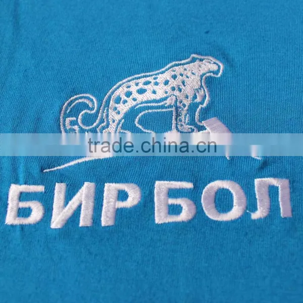 Short Sleeve 100% Cotton t Shirt With Embroidered Logo,men's Polo photo-3